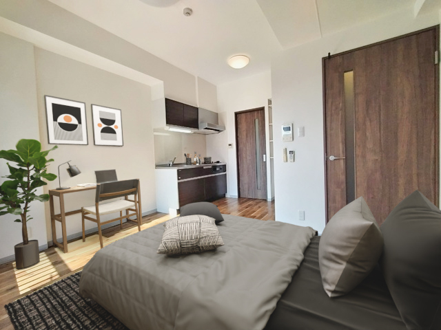 居室・リビング　３ＤＶＲ写真の為、家具家電の配置ございません。