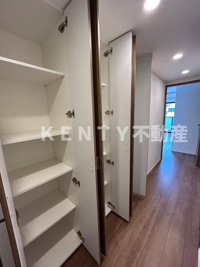 収納　収納のためのスペースです