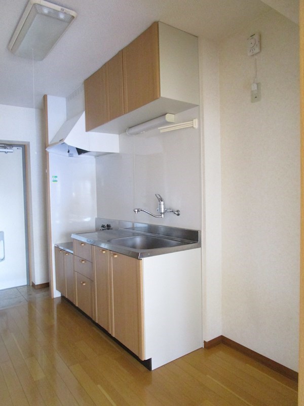 キッチン　２口コンロ設置できます。お料理もしやすいです☆