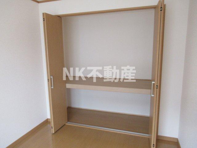 収納　たっぷりとした収納スペースです