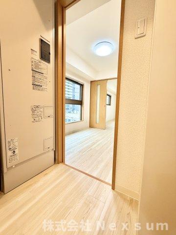 玄関　収納もある玄関です