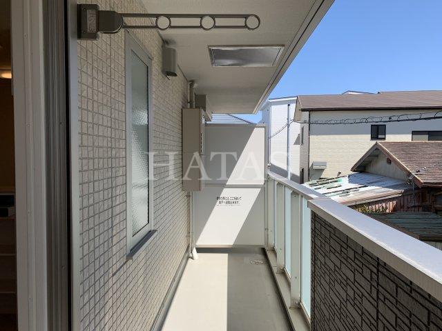 バルコニー　同物件別部屋です