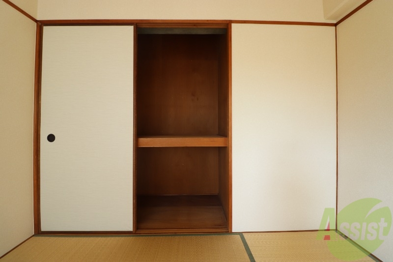 収納　和室６帖の収納です