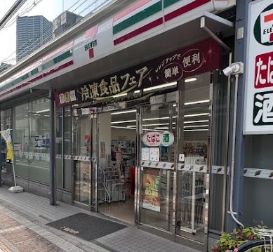 コンビニ　セブンイレブン 広島京橋東店（コンビニ）まで107m
