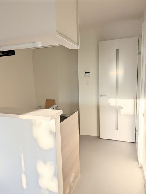 キッチン　※建築中の写真です※