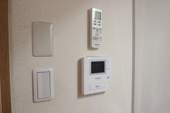 セキュリティ　※別部屋の写真です