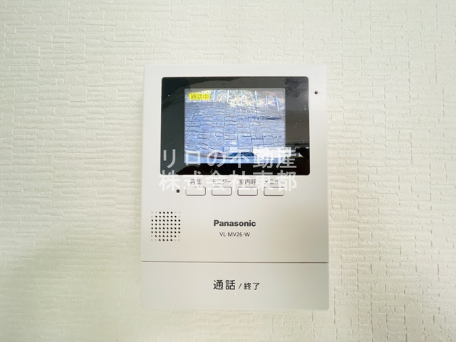 セキュリティ　ＴＶモニター付き☆訪問者が一目でわかります！