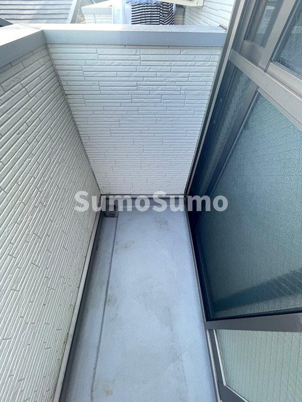 バルコニー　広々としたバルコニーです