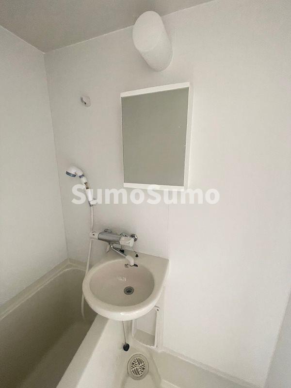 洗面設備　広い洗面スペース