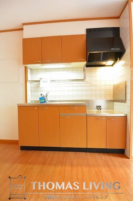 キッチン　キッチンは収納たっぷりです♪