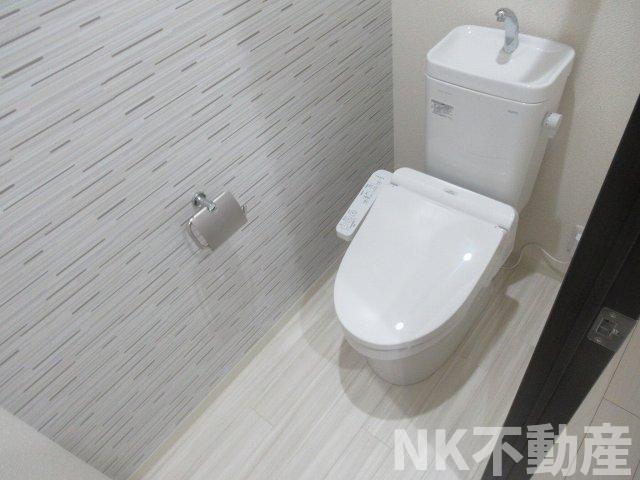 トイレ　トイレもきれいです