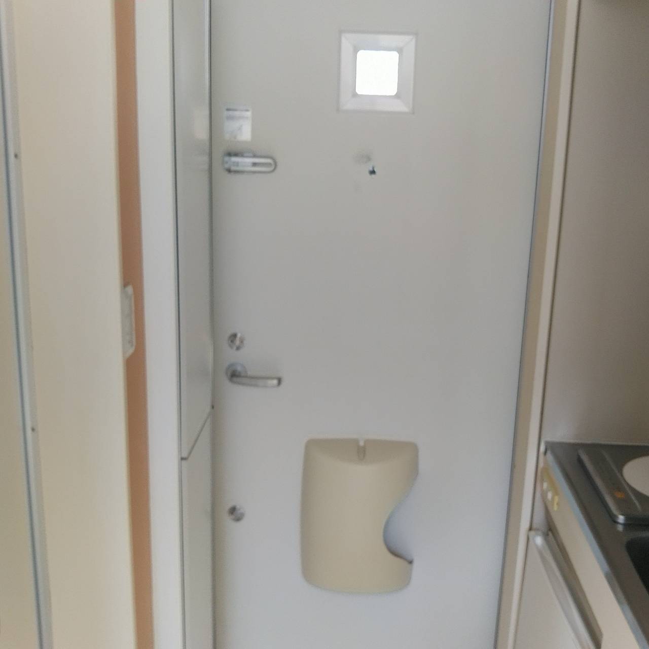 玄関　収納もある玄関です