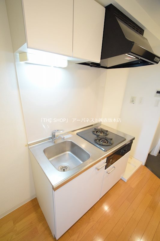 キッチン　２口ガスキッチン