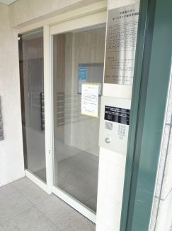 セキュリティ　オートロックつきで安心です。