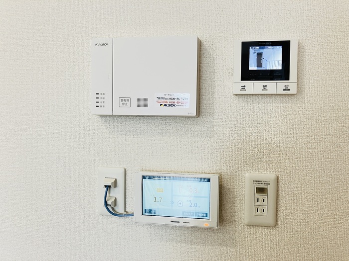 セキュリティ　モニタ付インターホン／再生可能エネルギー設備／ALSOKホー