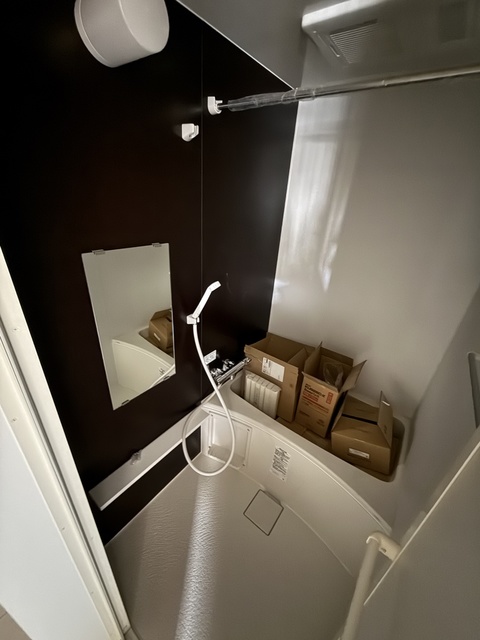 バス・シャワールーム　施工中参考