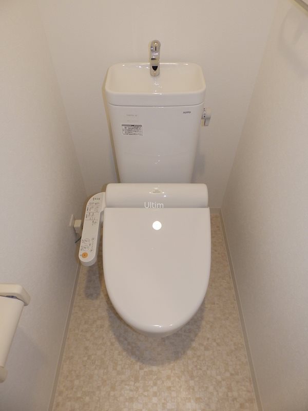 トイレ　同じタイプ別室の画像です