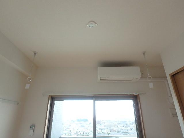 その他設備　室内物干し付きです