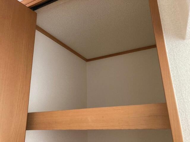 収納　たっぷりとした収納スペースです