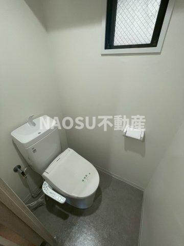 トイレ　ゆったりとした空間のトイレです