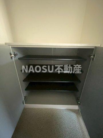 収納　大きなものも収納できそうです