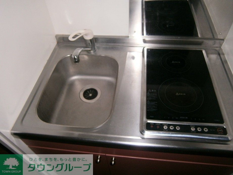 キッチン　2口コンロ