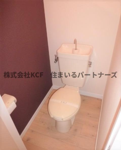 トイレ　ゆったりとした空間のトイレです