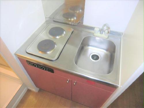 キッチン　同タイプ物件の為、形状や間取寸法、色調等が実際とは異なります