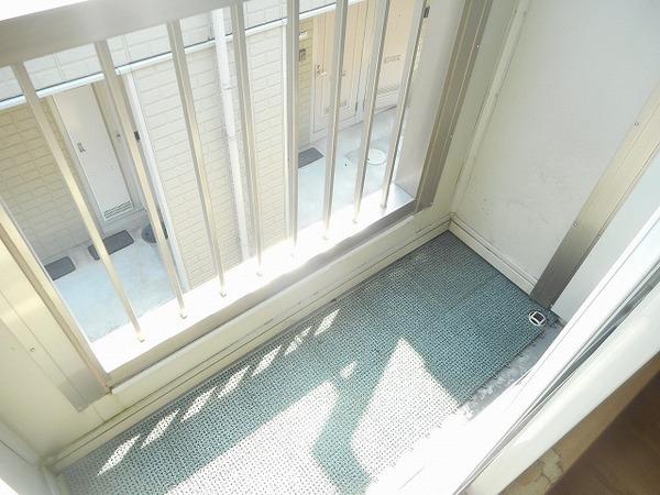 バルコニー　日当たり良好！