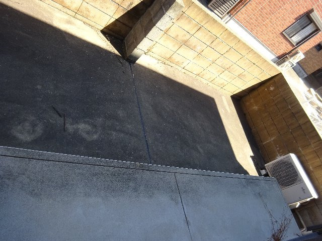 バルコニー　庭