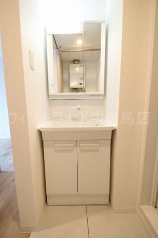 洗面設備　詳細は、ウィンドワード中の島店までご相談下さい。