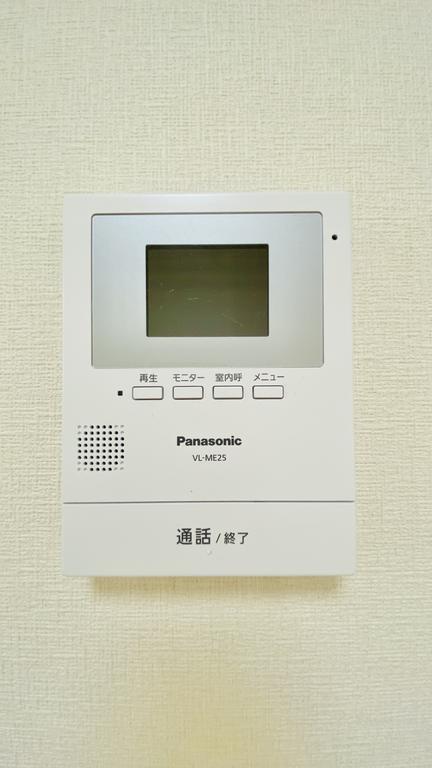 セキュリティ　☆モニター付きインターホン☆