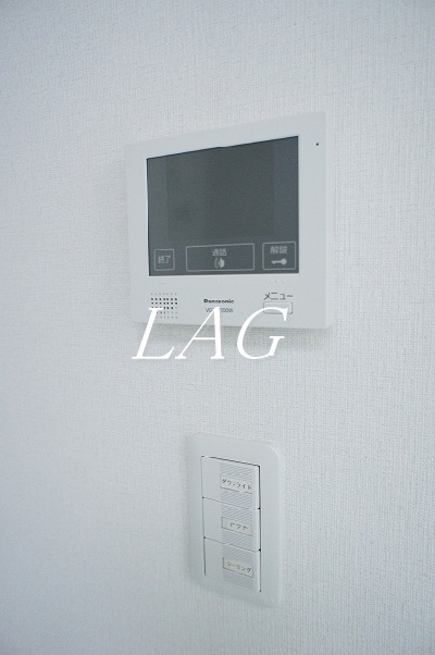 セキュリティ　モニター付インターホンです。