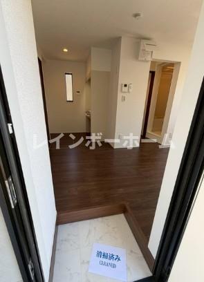 玄関　明るい玄関です