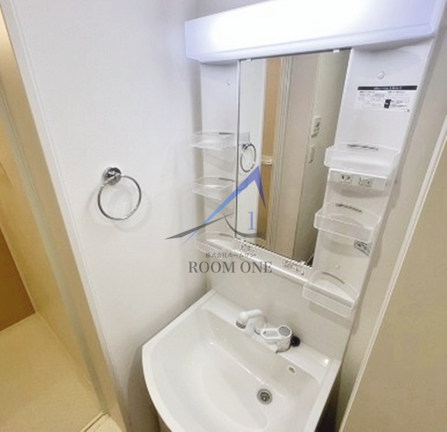 洗面設備　洗面台です。