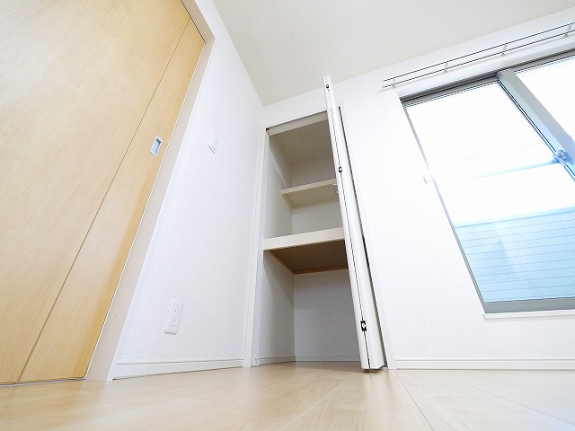 収納　十分な収納スペースがあります
