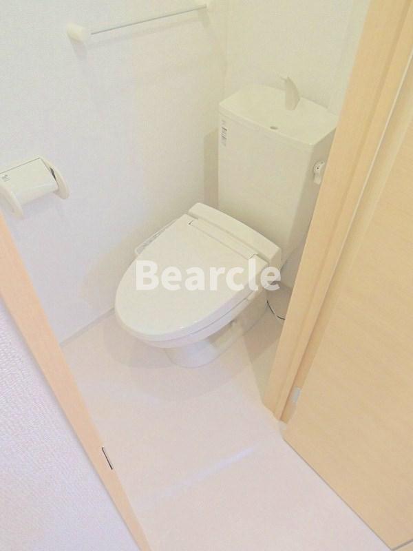 トイレ　ゆったりとした空間のトイレです