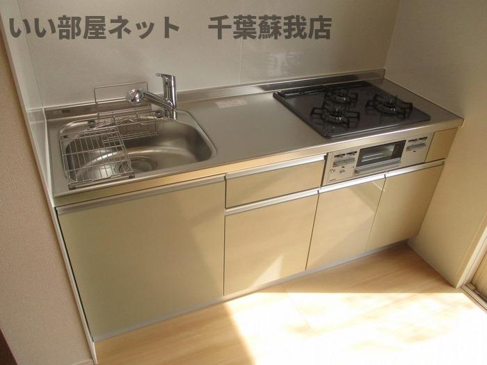 キッチン　キッチンでお料理をお楽しみください