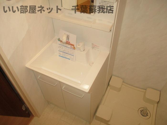 洗面設備　洗面所です