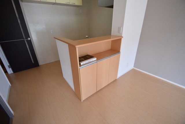 セキュリティ　キッチンカウンター下収納