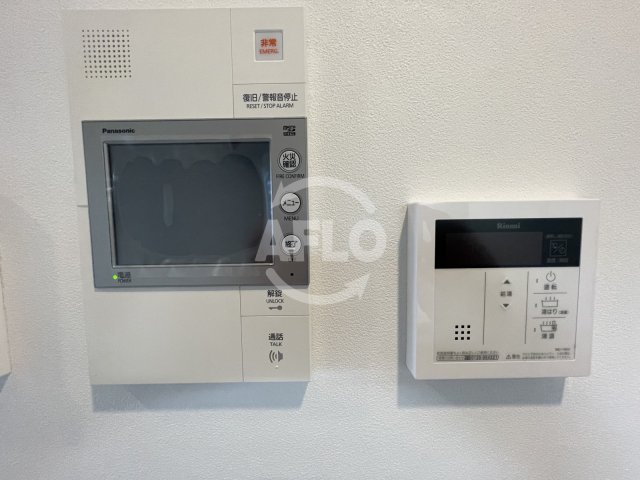 セキュリティ　コンフォリア・リヴ南森町Q　モニター付きインターホン