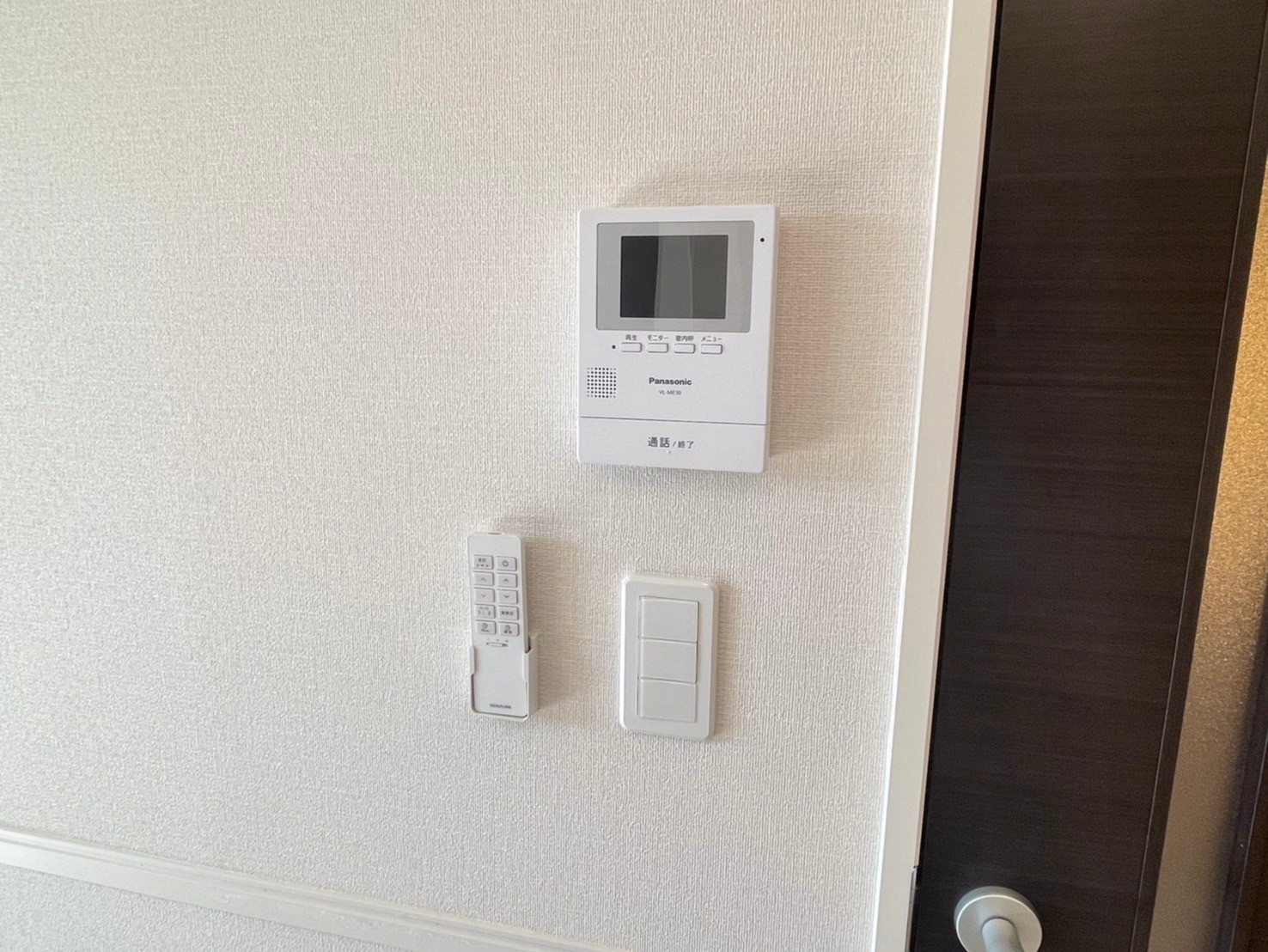 セキュリティ　同施工会社別物件(同タイプ間取り)の写真です。