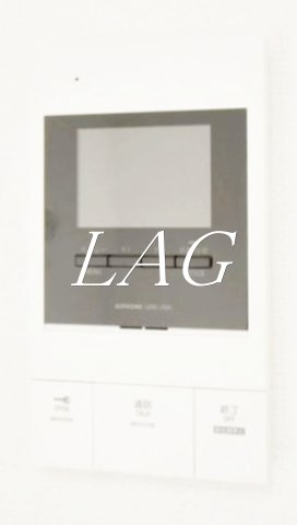セキュリティ　モニター付きインターホンです。