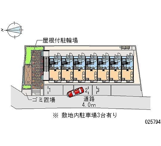 駐車場　区画図