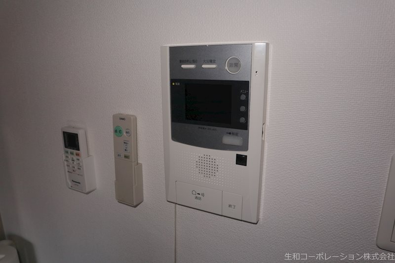 セキュリティ　TV付モニターホン