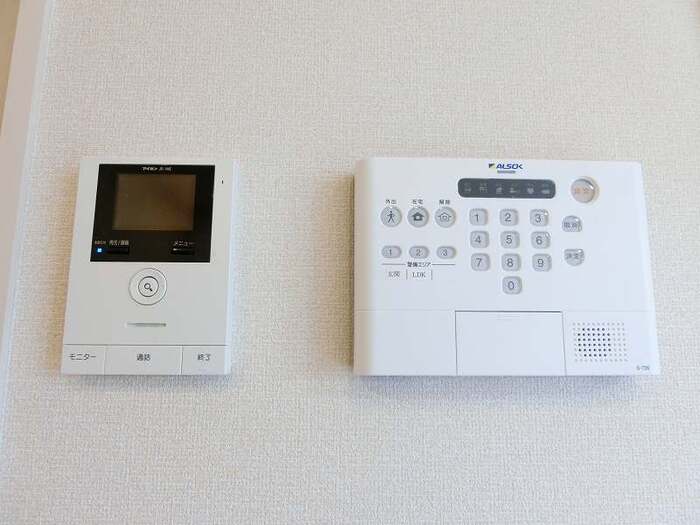 セキュリティ　インターフォン＆ALSOK加入済みでセキュリティ面も安心♪