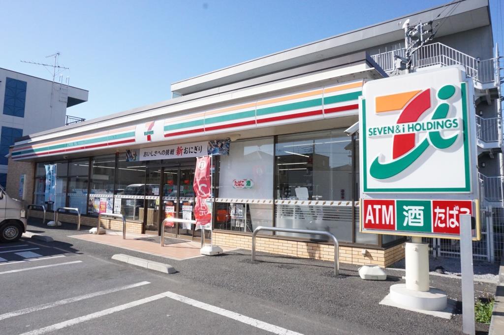 コンビニ　セブンイレブン 越谷宮前1丁目店（コンビニ）まで566m