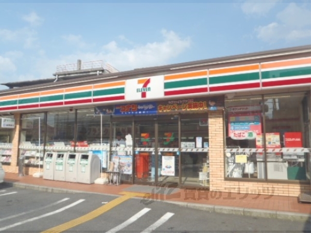 コンビニ　セブンイレブン大津螢谷店（コンビニ）まで500m