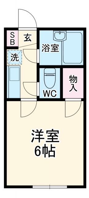 メゾンなかやの間取り写真