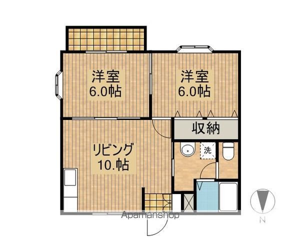 サンシャインOKAの間取り写真